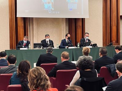 Incontro con Capigruppo di Senato e Camera su rimborsi Regioni per spesa Covid19 - Senato della Repubblica - 16.11.2021